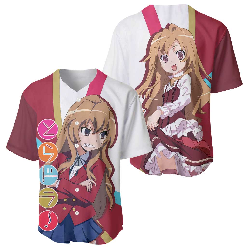 Taiga Aisaka - Toradora Baseball Jersey Anime Style