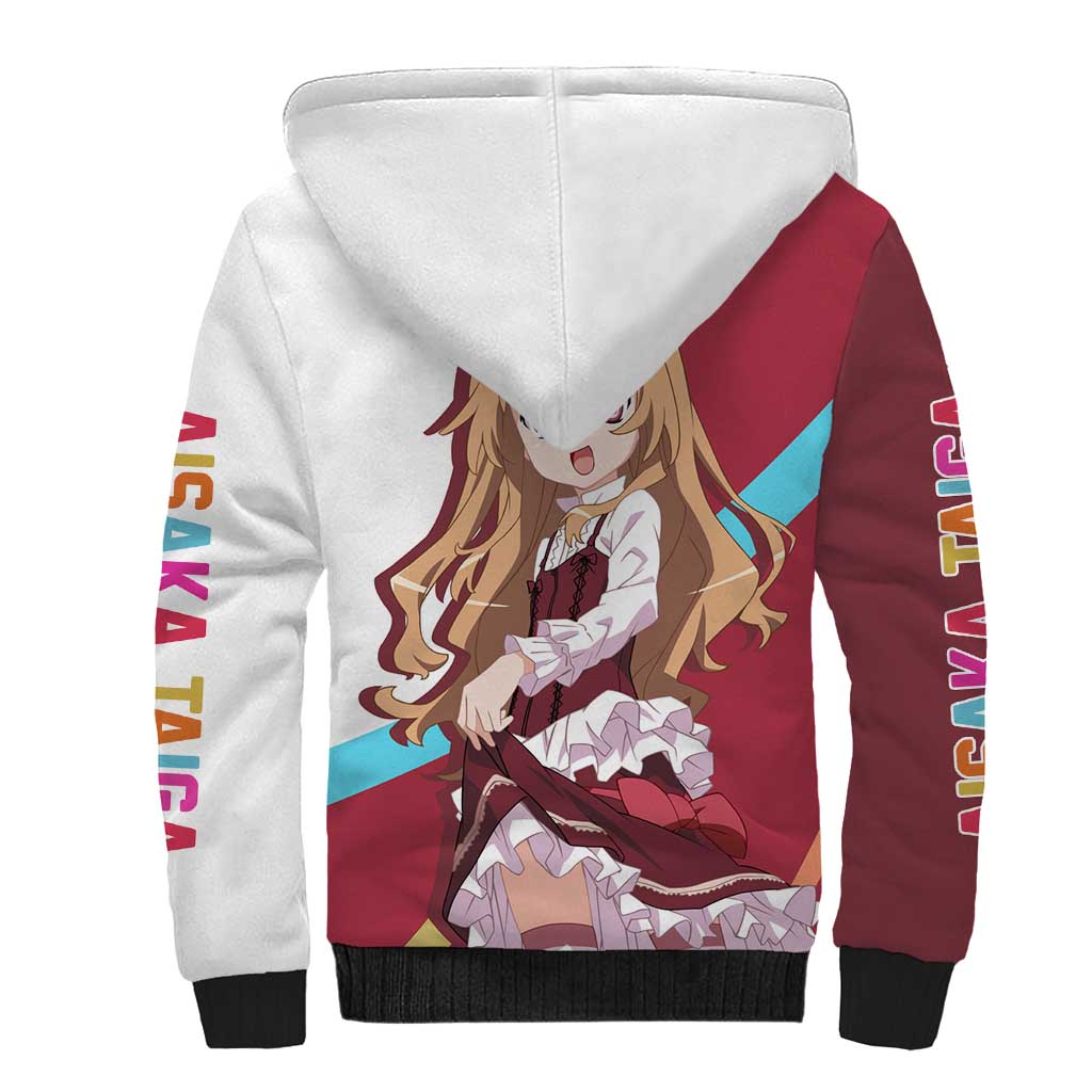 Taiga Aisaka - Toradora Sherpa Hoodie Anime Style