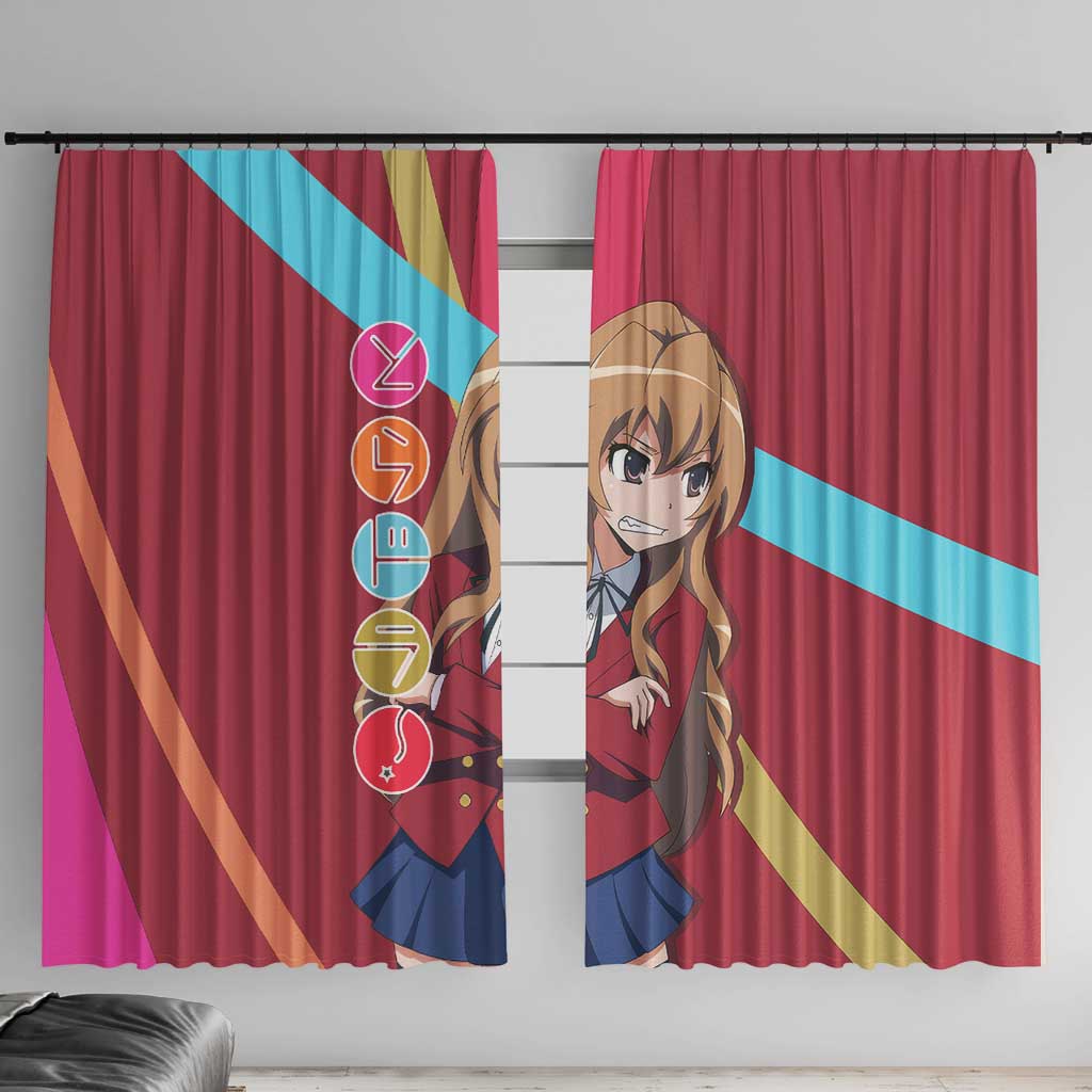 Taiga Aisaka - Toradora Window Curtain Anime Style
