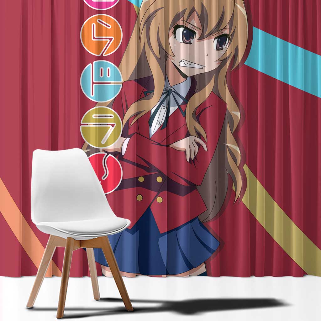 Taiga Aisaka - Toradora Window Curtain Anime Style