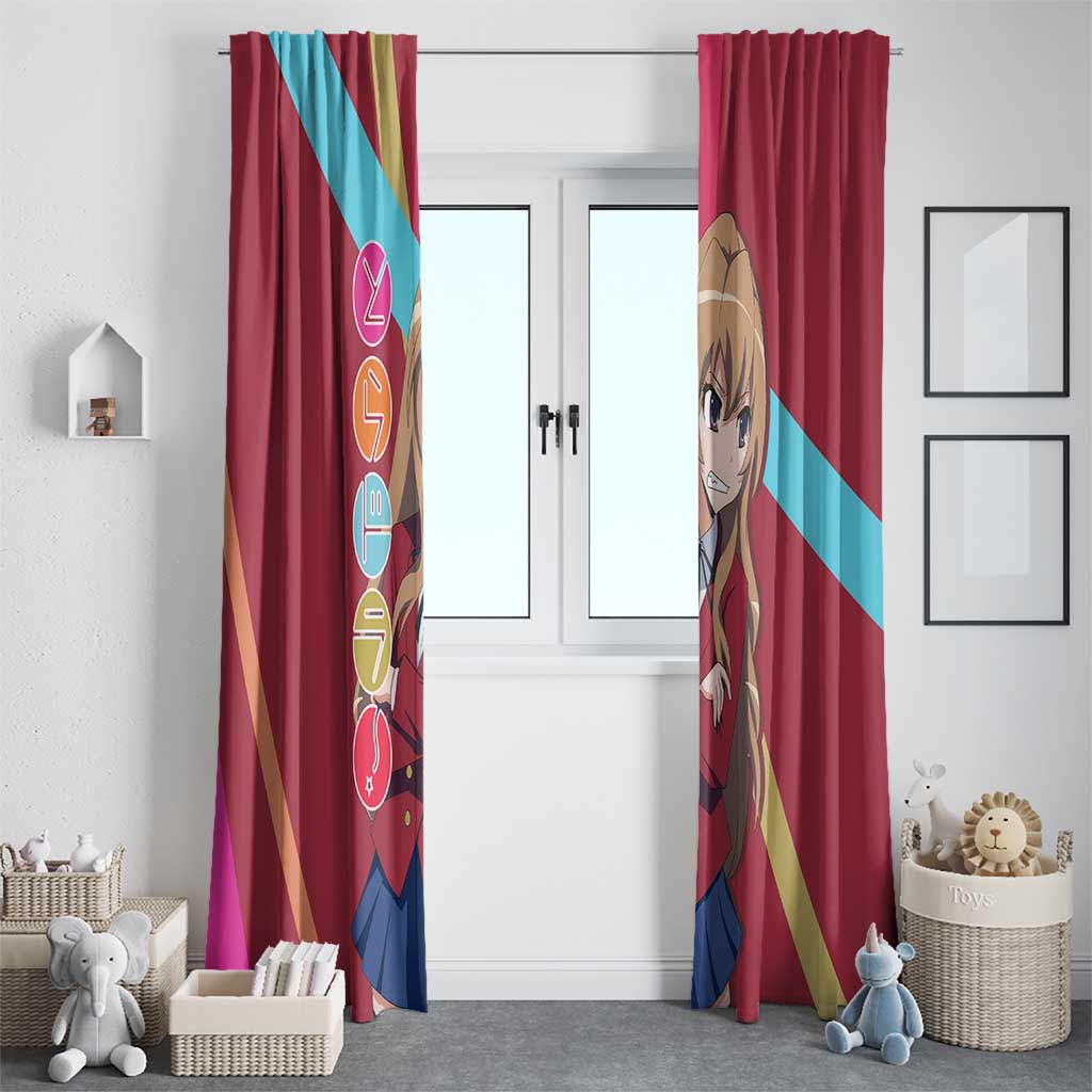 Taiga Aisaka - Toradora Window Curtain Anime Style