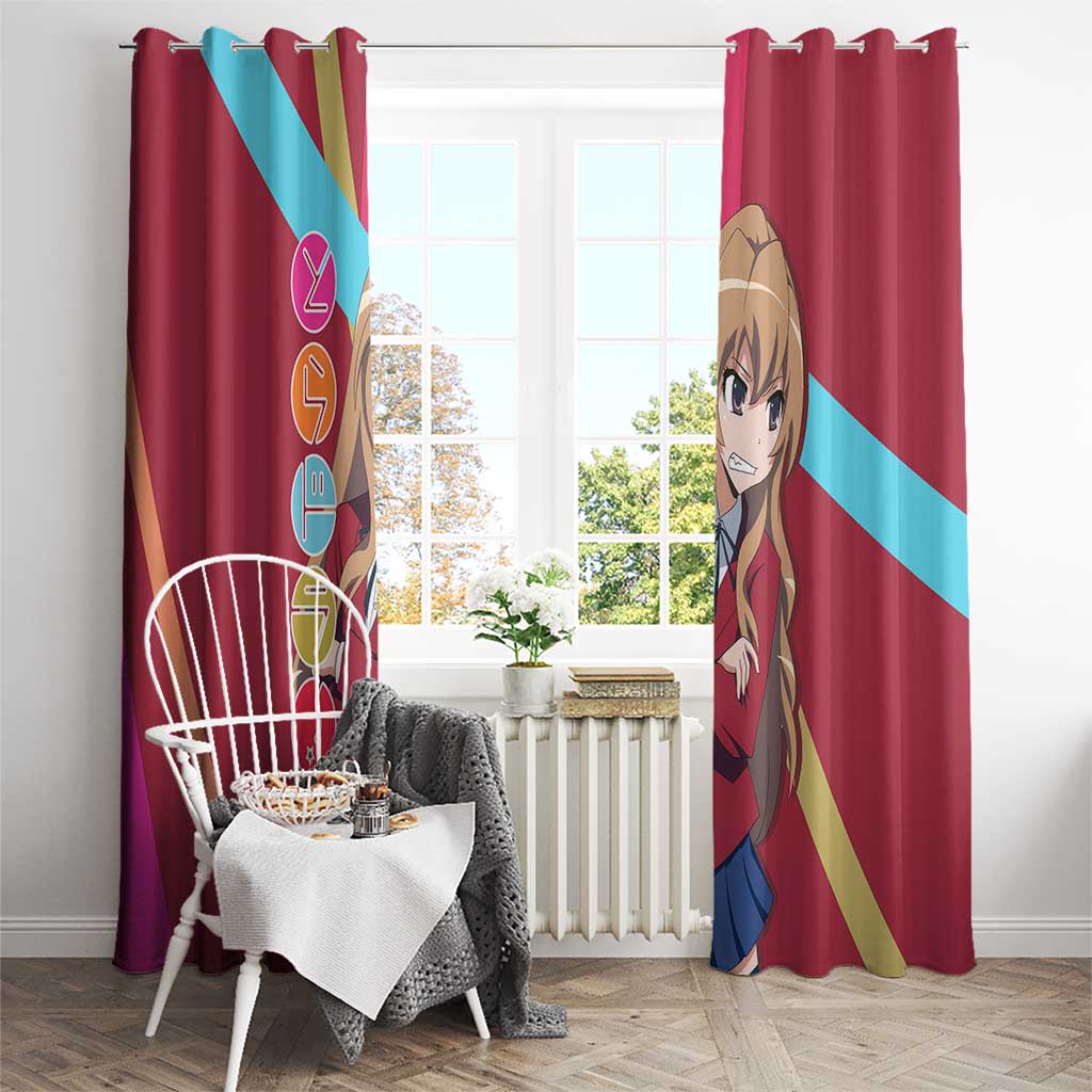 Taiga Aisaka - Toradora Window Curtain Anime Style