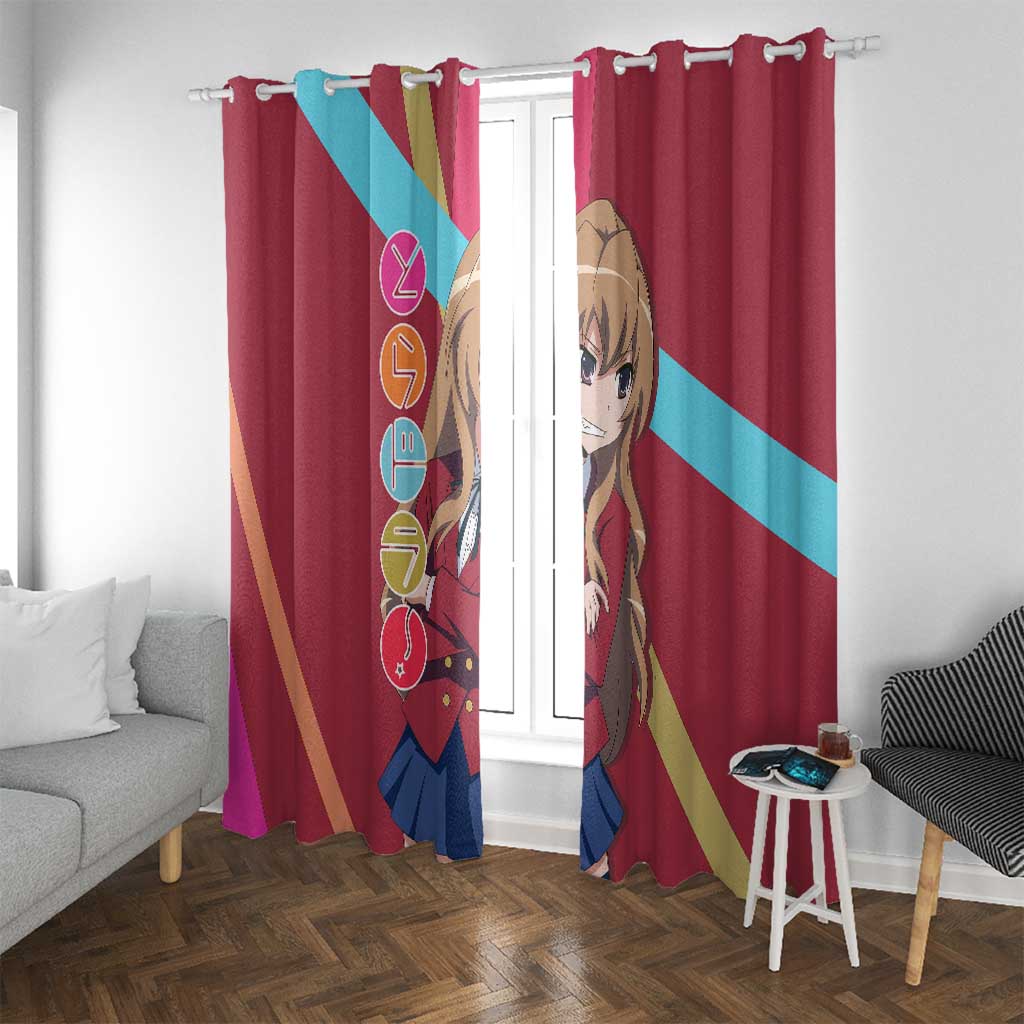 Taiga Aisaka - Toradora Window Curtain Anime Style