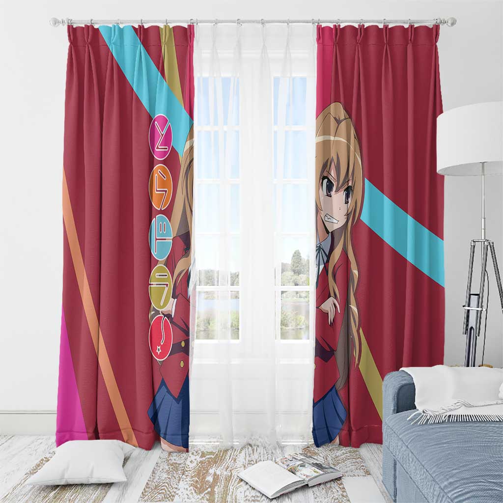 Taiga Aisaka - Toradora Window Curtain Anime Style