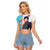 Ryuuji Takasu - Toradora Raglan Cropped T Shirt Anime Style