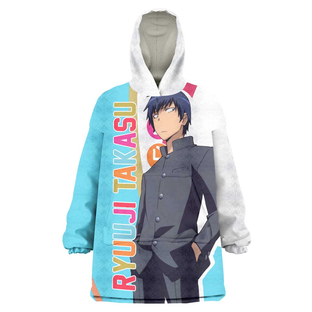 Ryuuji Takasu - Toradora Wearable Blanket Hoodie Anime Style