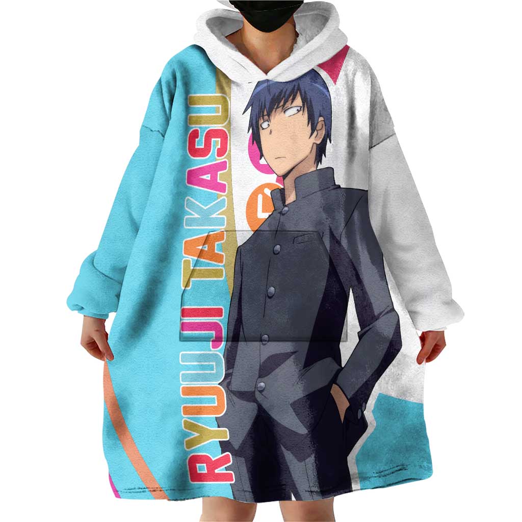 Ryuuji Takasu - Toradora Wearable Blanket Hoodie Anime Style