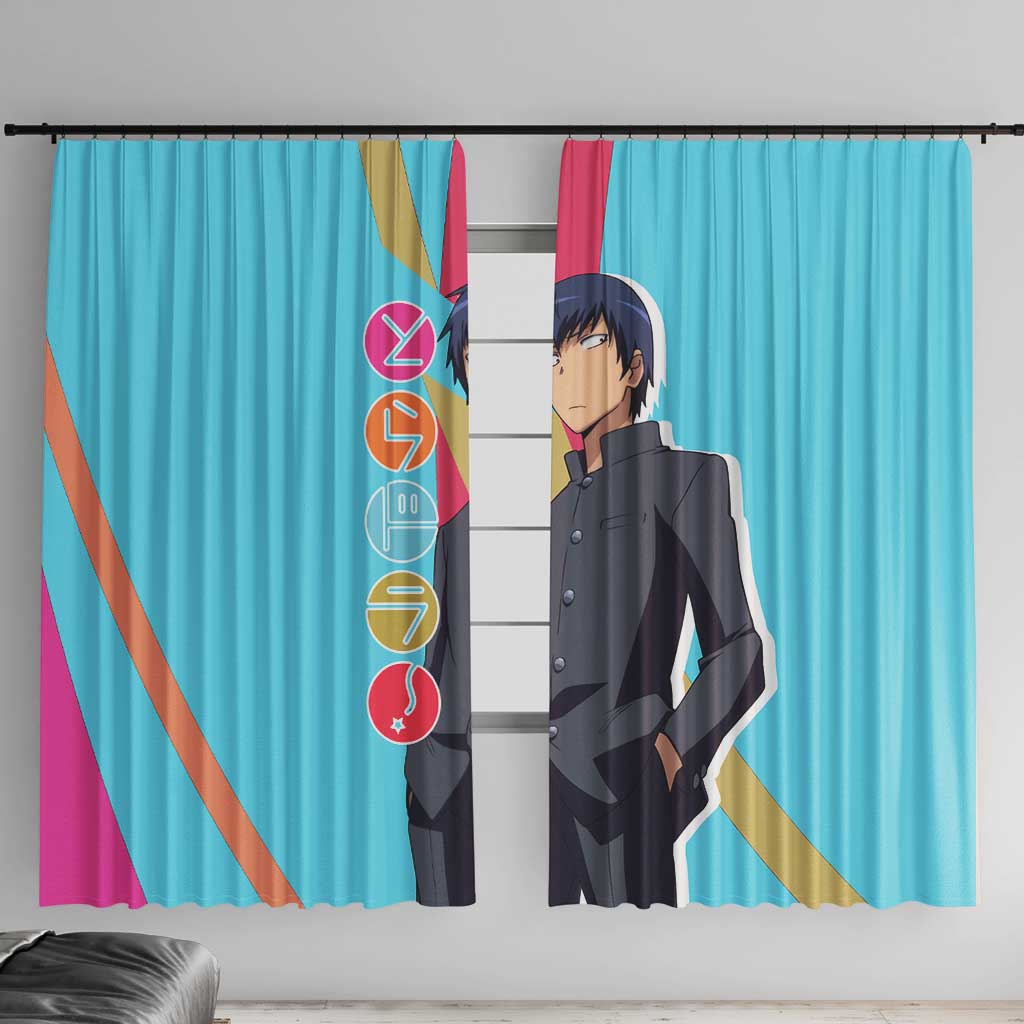 Ryuuji Takasu - Toradora Window Curtain Anime Style