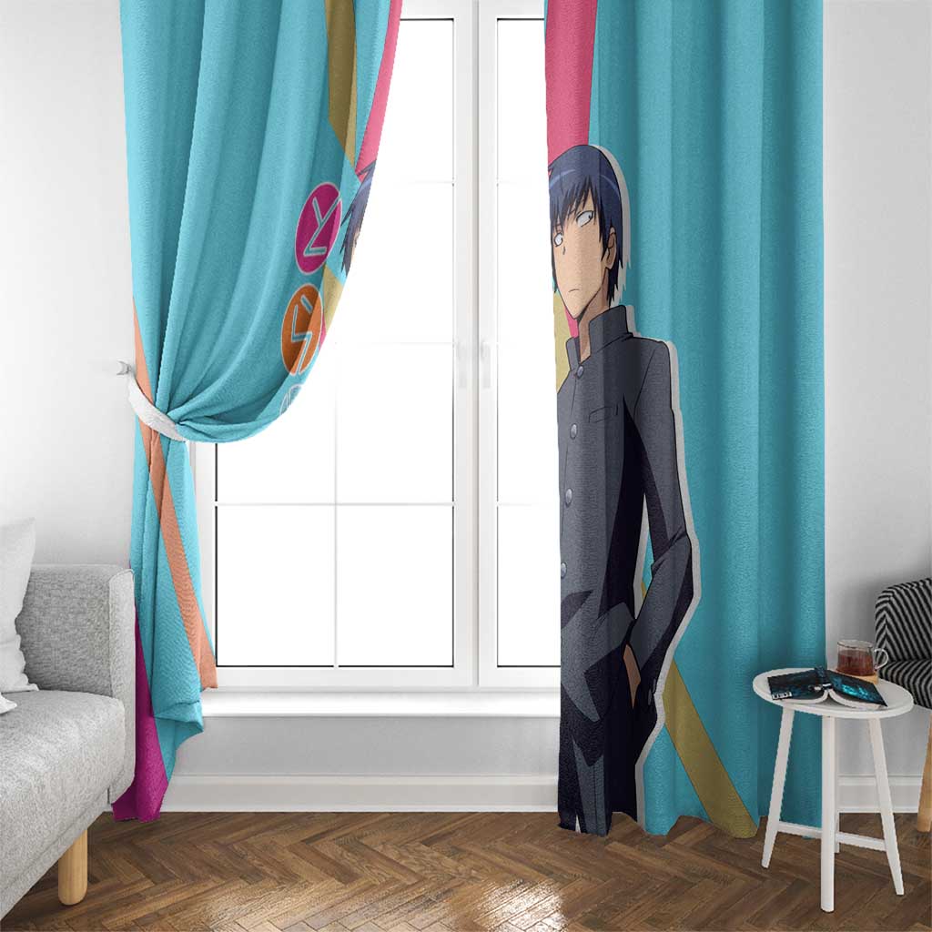 Ryuuji Takasu - Toradora Window Curtain Anime Style
