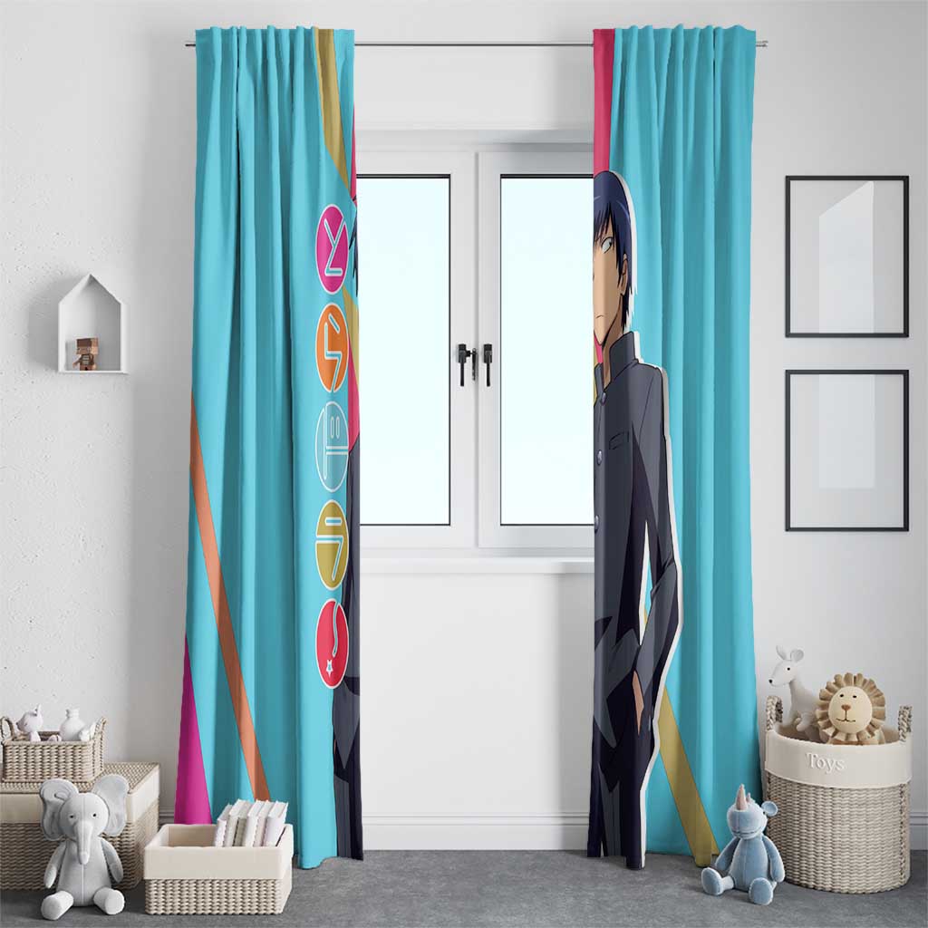 Ryuuji Takasu - Toradora Window Curtain Anime Style