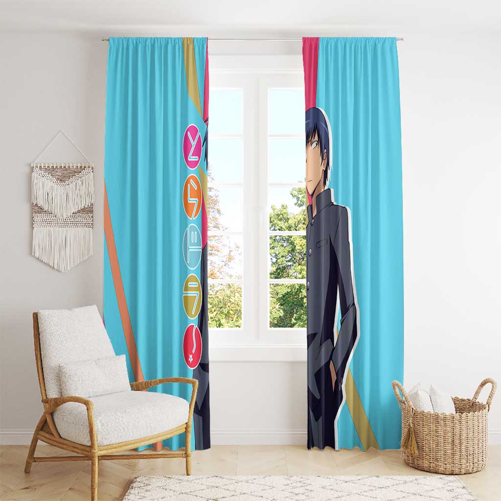 Ryuuji Takasu - Toradora Window Curtain Anime Style