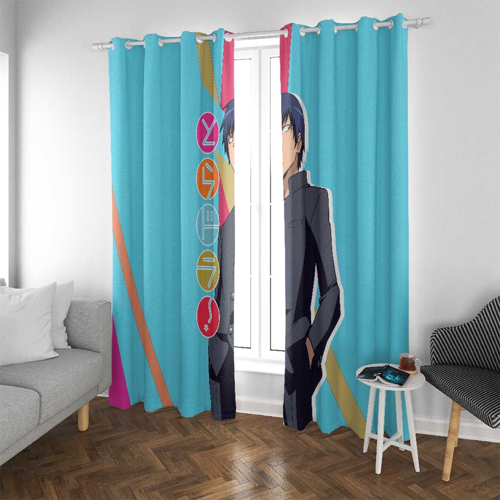 Ryuuji Takasu - Toradora Window Curtain Anime Style
