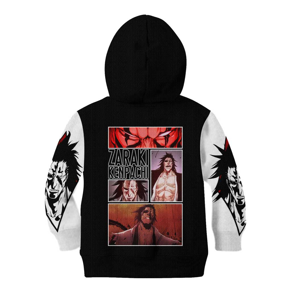 Zaraki Kenpachi TYBWA Bleach Kid Hoodie Anime Style