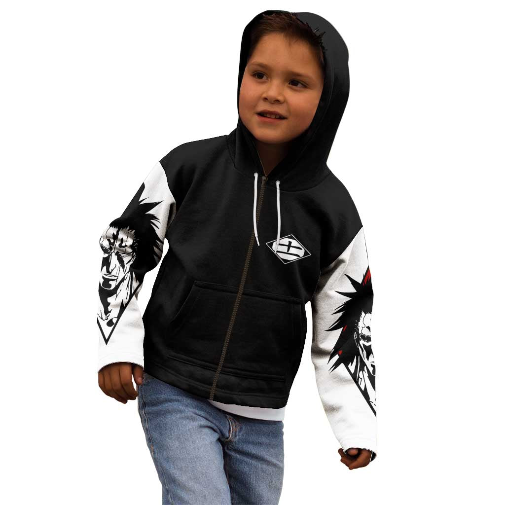 Zaraki Kenpachi TYBWA Bleach Kid Hoodie Anime Style