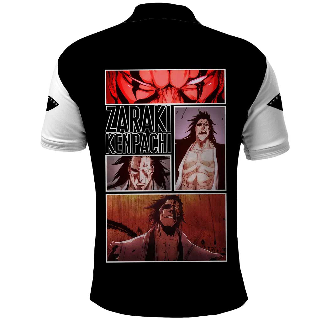 Zaraki Kenpachi TYBWA Bleach Polo Shirt Anime Style