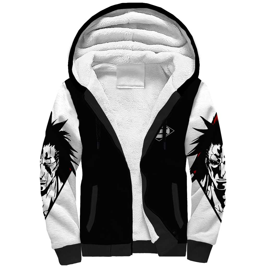 Zaraki Kenpachi TYBWA Bleach Sherpa Hoodie Anime Style