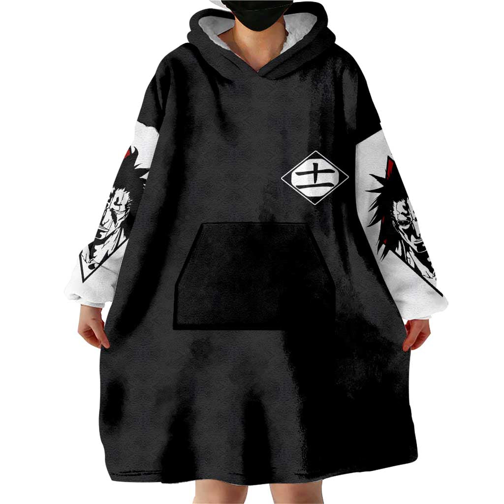 Zaraki Kenpachi TYBWA Bleach Wearable Blanket Hoodie Anime Style