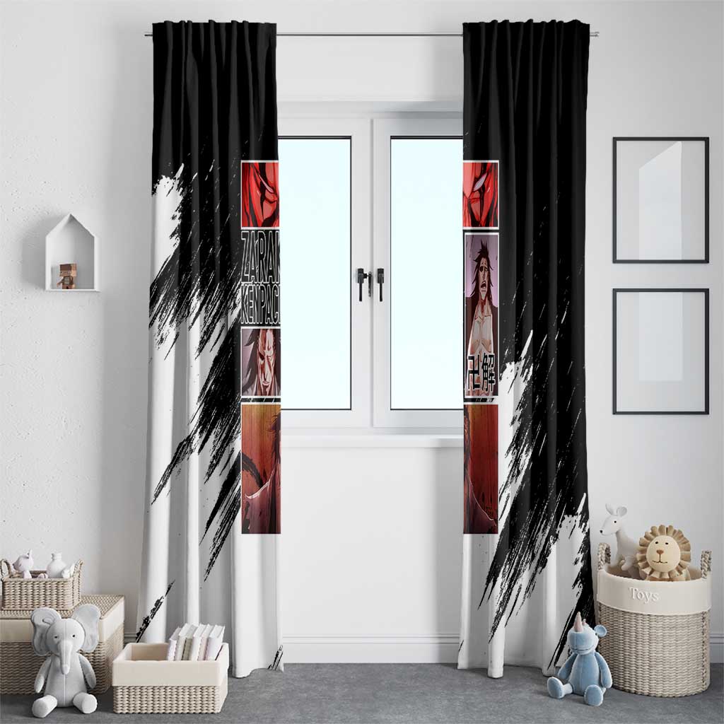 Zaraki Kenpachi TYBWA Bleach Window Curtain Anime Style