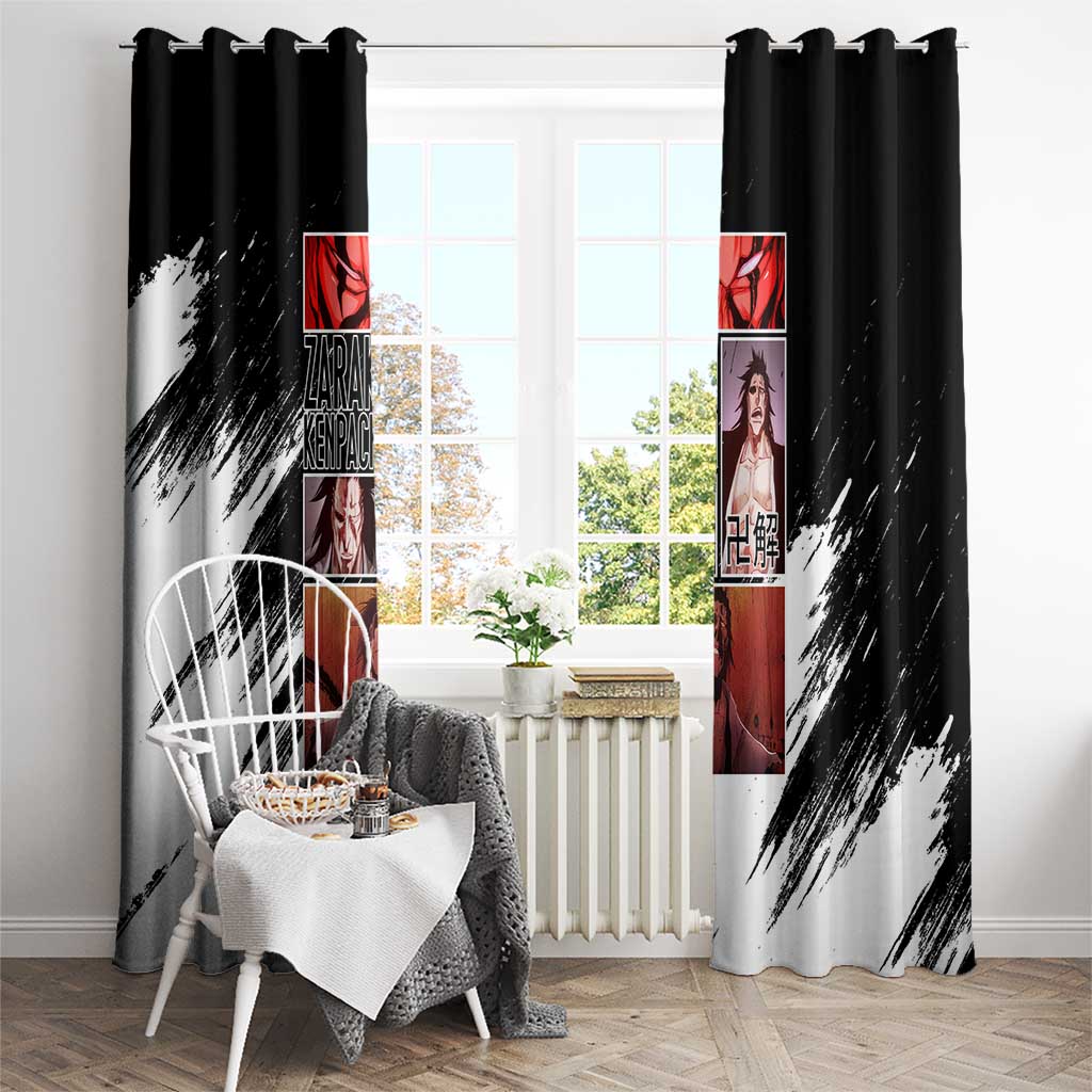 Zaraki Kenpachi TYBWA Bleach Window Curtain Anime Style