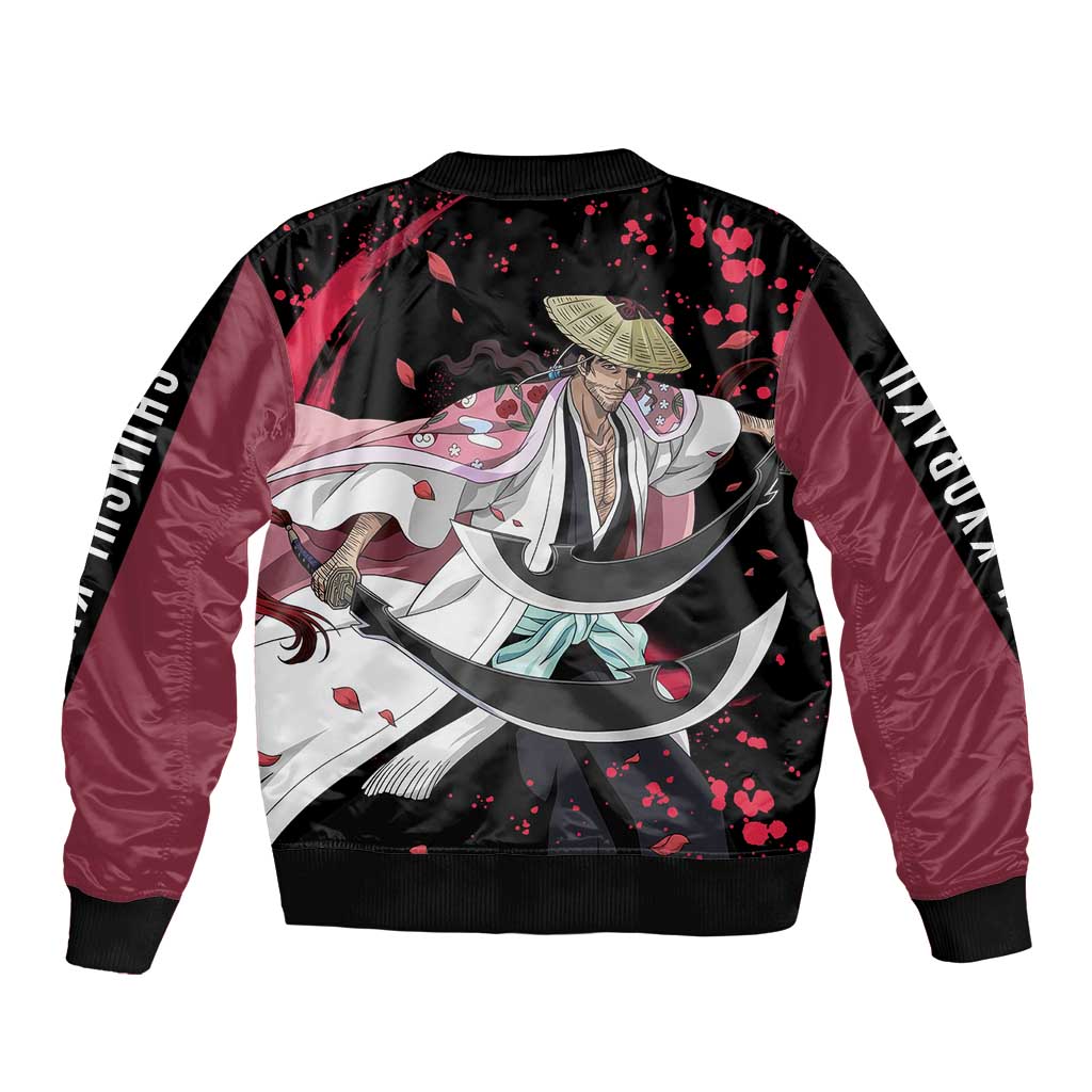 Shunsui Kyoraku - Bleach Bomber Jacket Anime Style