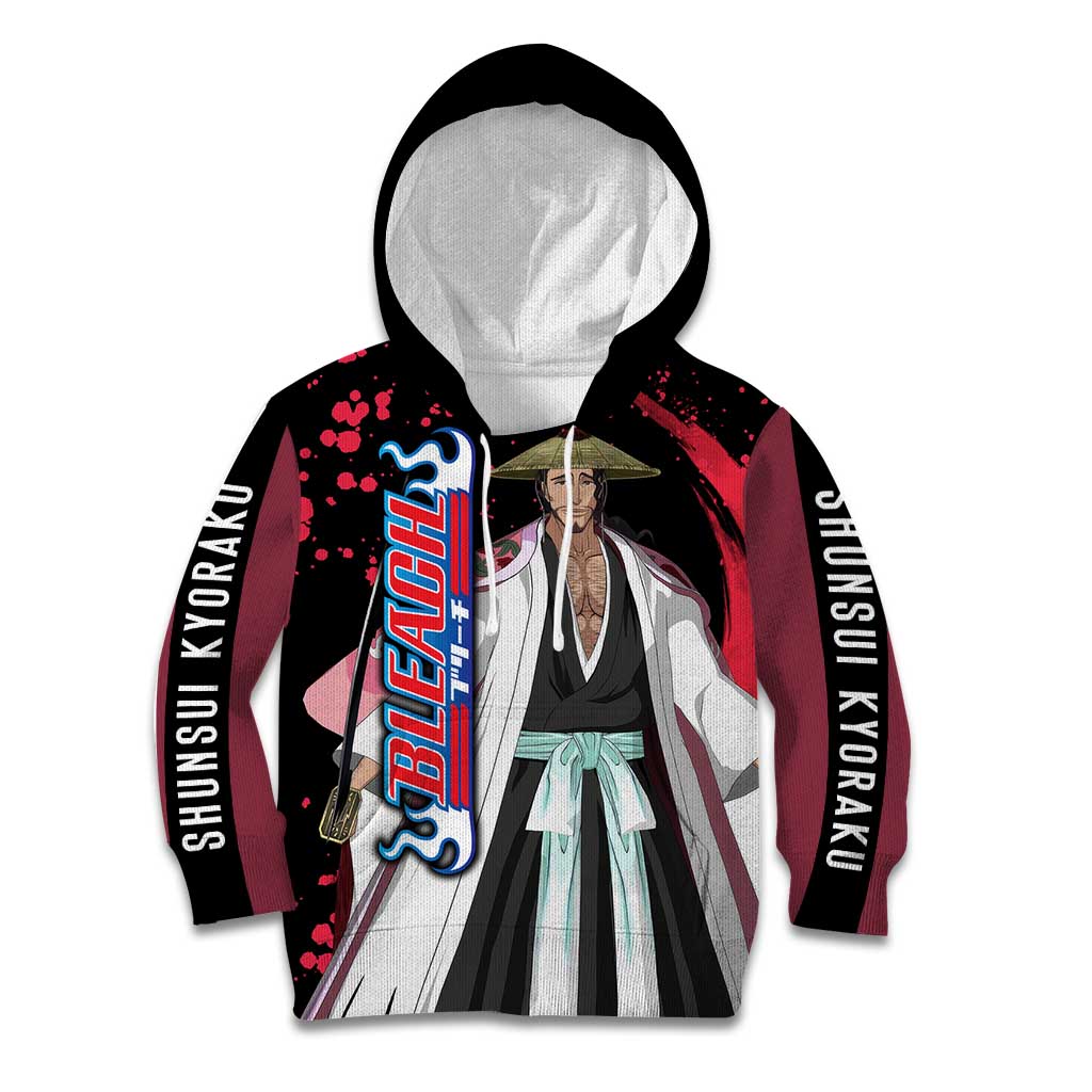 Shunsui Kyoraku - Bleach Kid Hoodie Anime Style