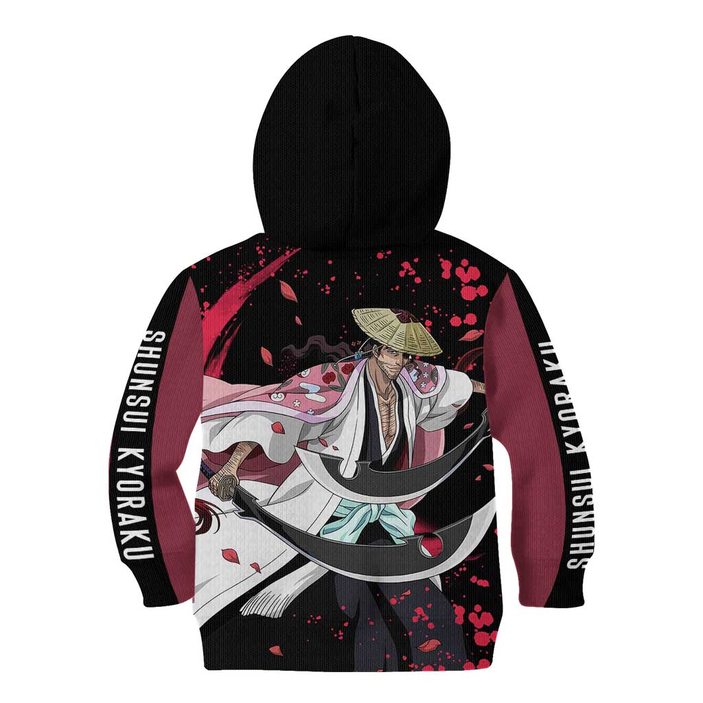 Shunsui Kyoraku - Bleach Kid Hoodie Anime Style