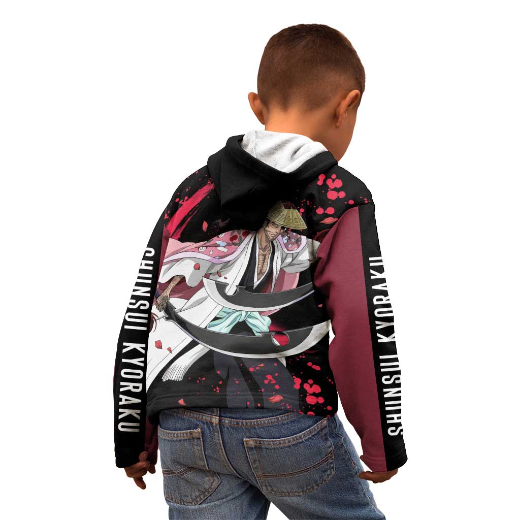 Shunsui Kyoraku - Bleach Kid Hoodie Anime Style