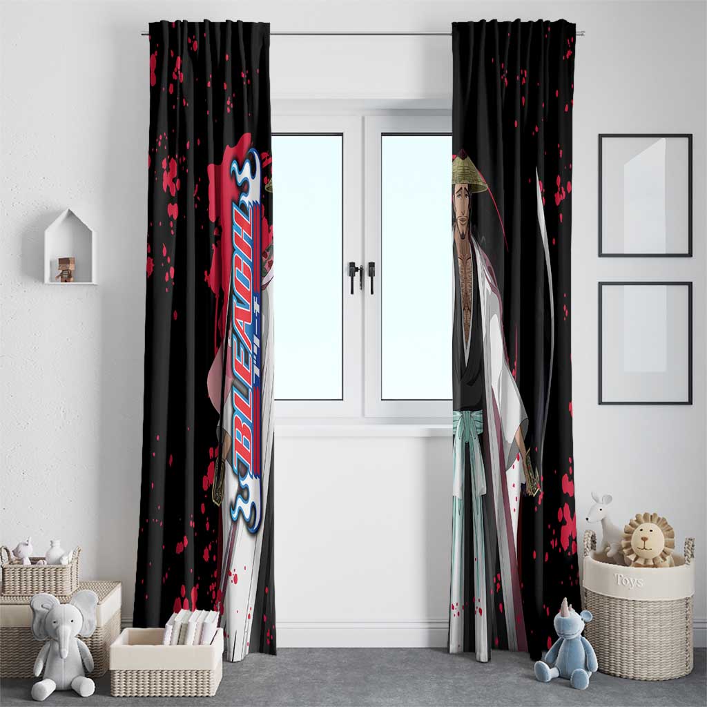 Shunsui Kyoraku - Bleach Window Curtain Anime Style