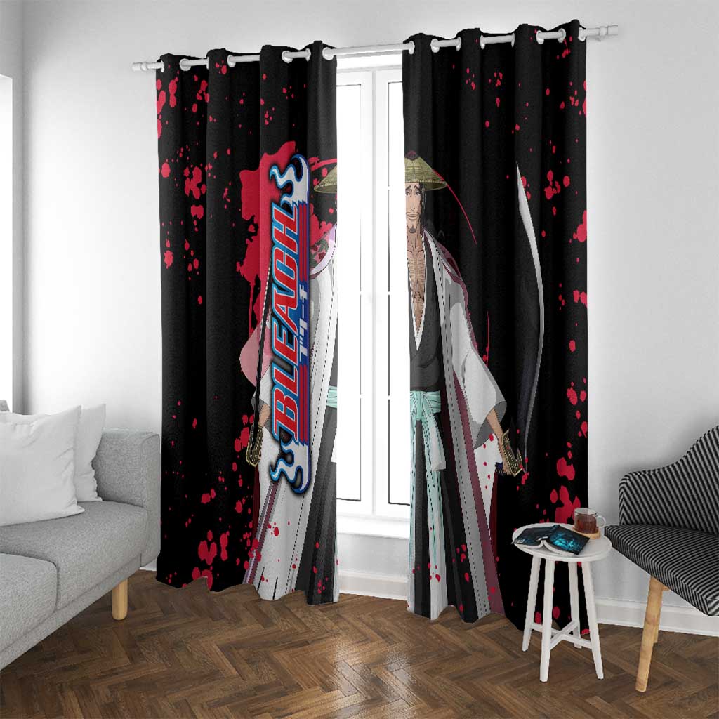 Shunsui Kyoraku - Bleach Window Curtain Anime Style