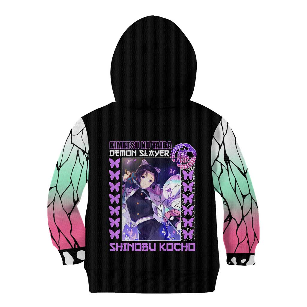 Kocho Shinobu Demon Slayer Kid Hoodie Anime Style