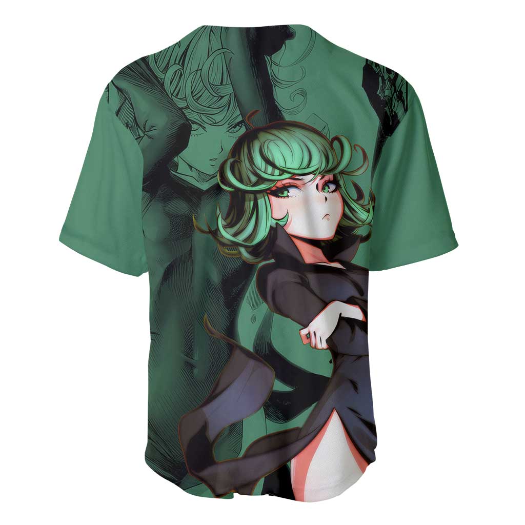 Tatsumaki - One Punch Man Baseball Jersey Anime Style