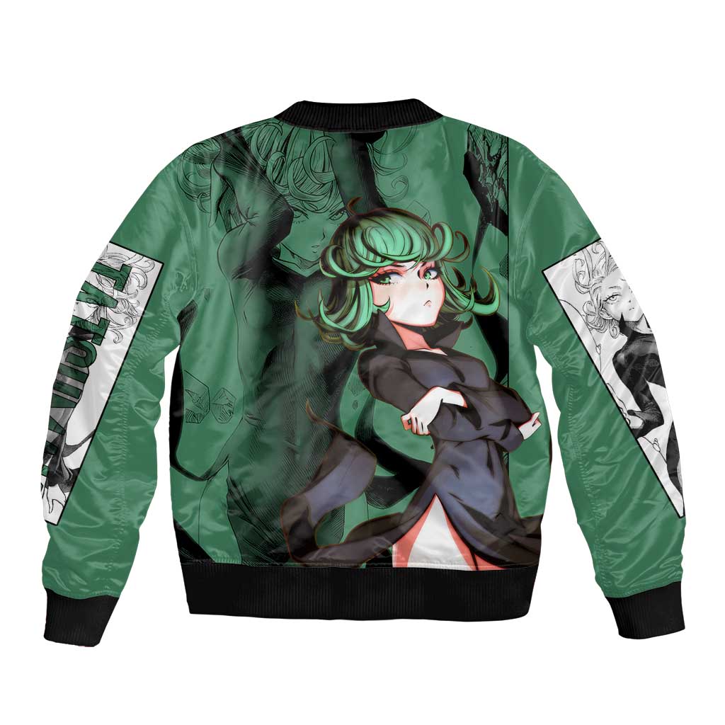 Tatsumaki - One Punch Man Bomber Jacket Anime Style
