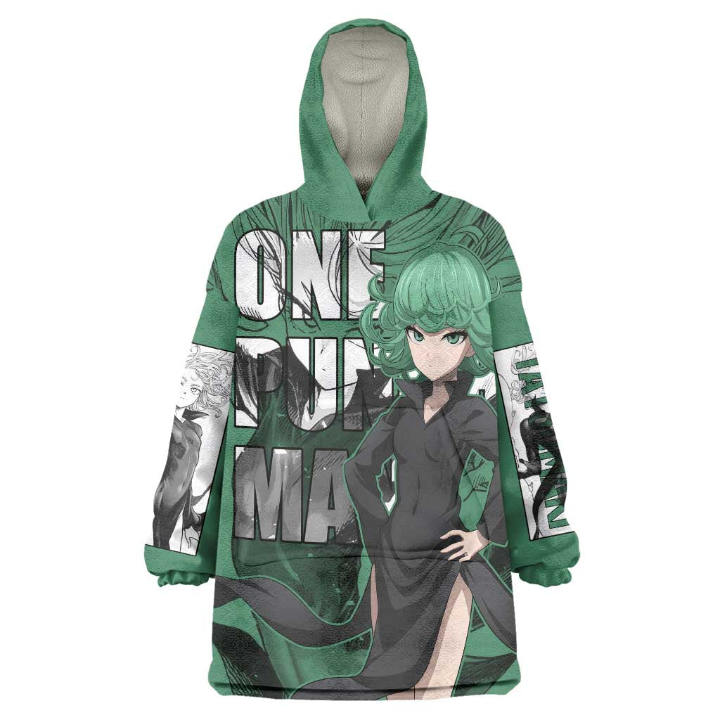 Tatsumaki - One Punch Man Wearable Blanket Hoodie Anime Style