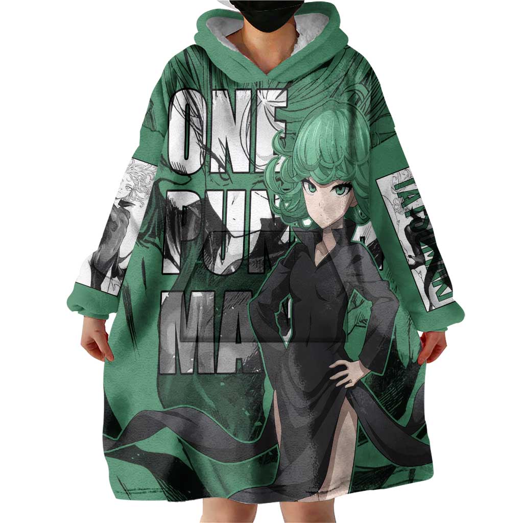 Tatsumaki - One Punch Man Wearable Blanket Hoodie Anime Style