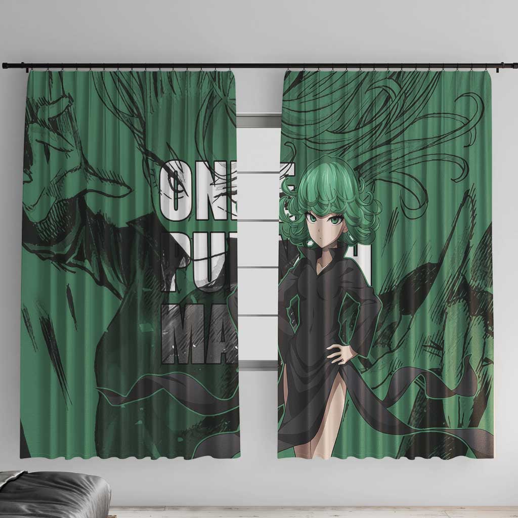 Tatsumaki - One Punch Man Window Curtain Anime Style