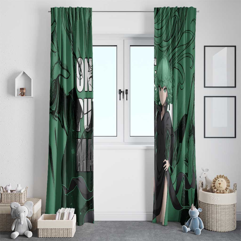 Tatsumaki - One Punch Man Window Curtain Anime Style