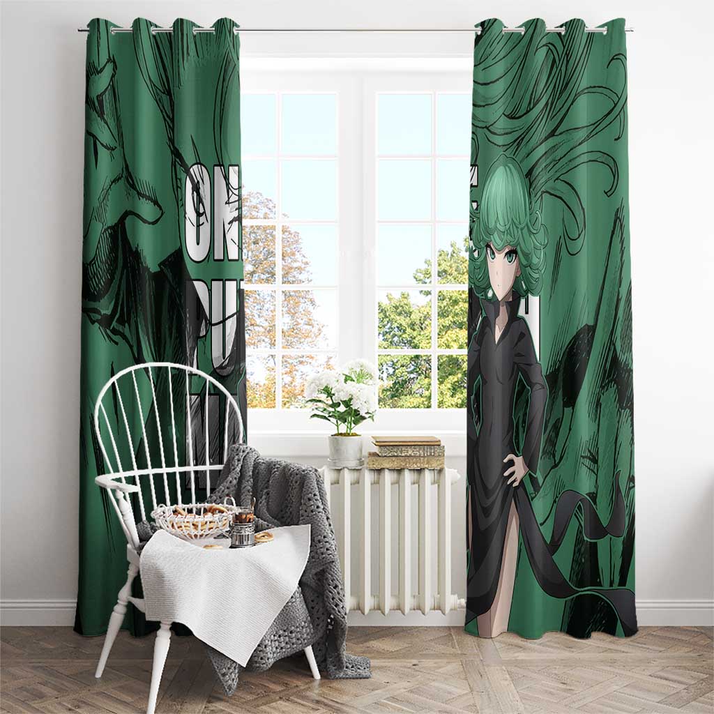 Tatsumaki - One Punch Man Window Curtain Anime Style
