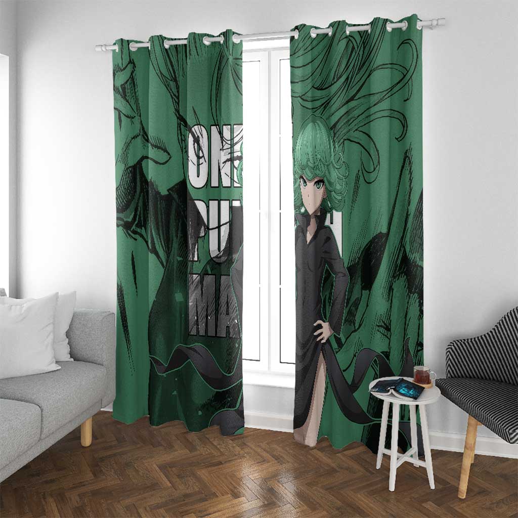 Tatsumaki - One Punch Man Window Curtain Anime Style