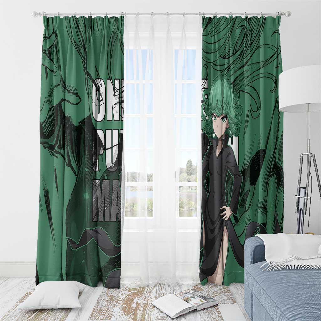 Tatsumaki - One Punch Man Window Curtain Anime Style