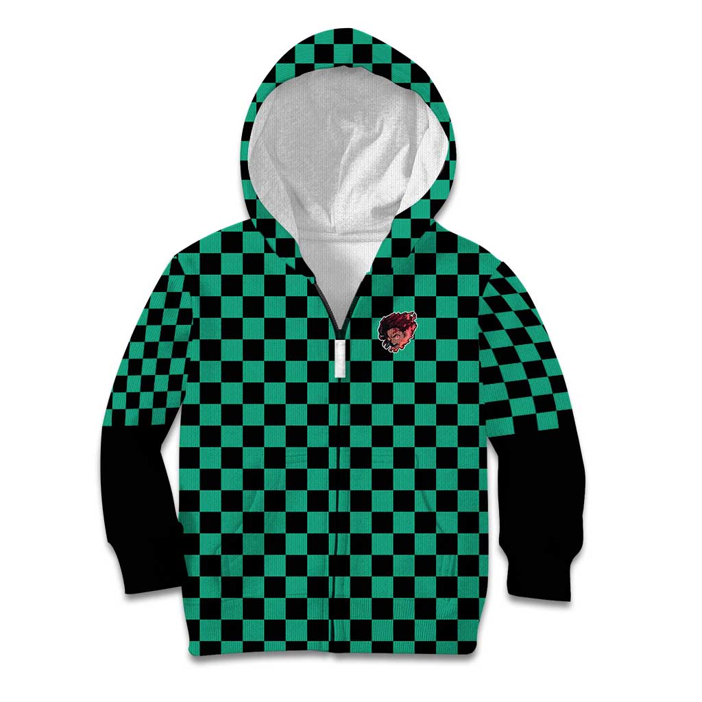 Tanjiro Sun Breathing - Demon Slayer Kid Hoodie Anime Style