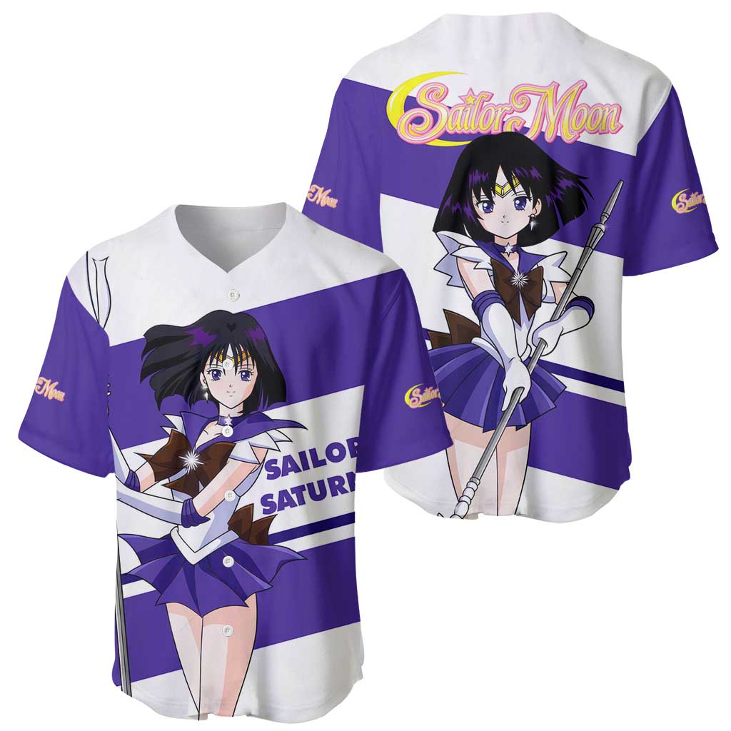 Sailor Saturn - Sailor Moon Baseball Jersey Anime Style