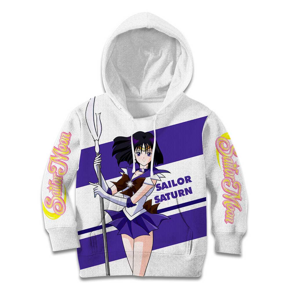 Sailor Saturn - Sailor Moon Kid Hoodie Anime Style