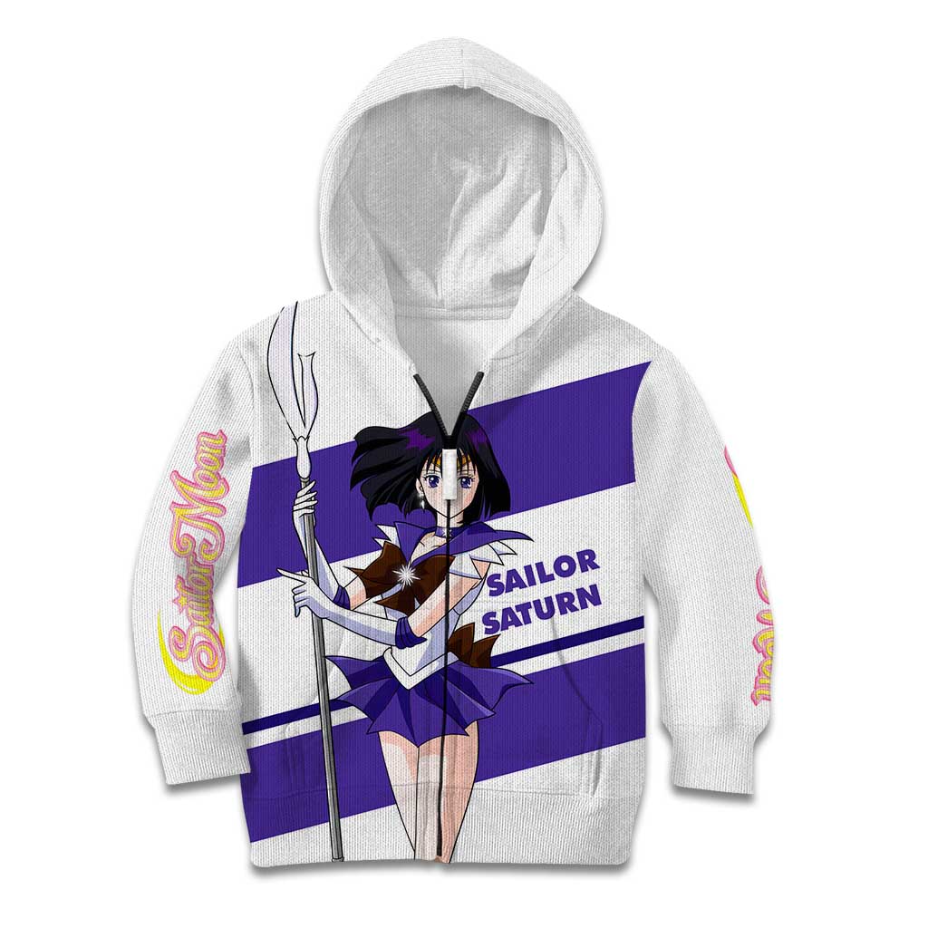 Sailor Saturn - Sailor Moon Kid Hoodie Anime Style