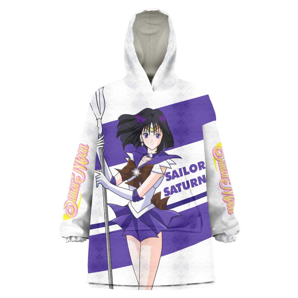 Sailor Saturn - Sailor Moon Wearable Blanket Hoodie Anime Style