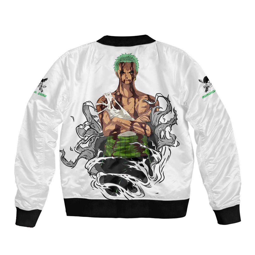 Roronoa Zoro - Straw Hat - One Piece Bomber Jacket Anime Style