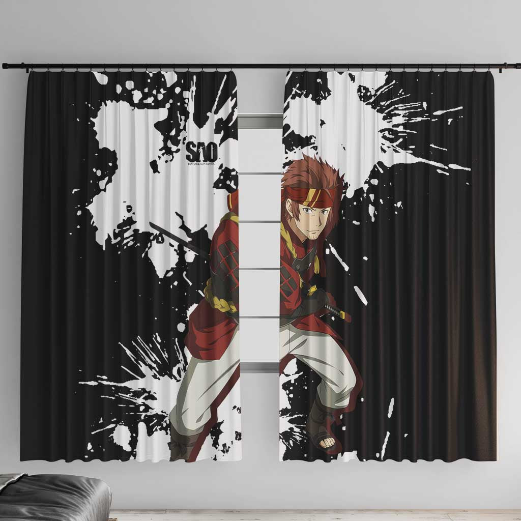 Klein - Sword Art Online Window Curtain Anime Style