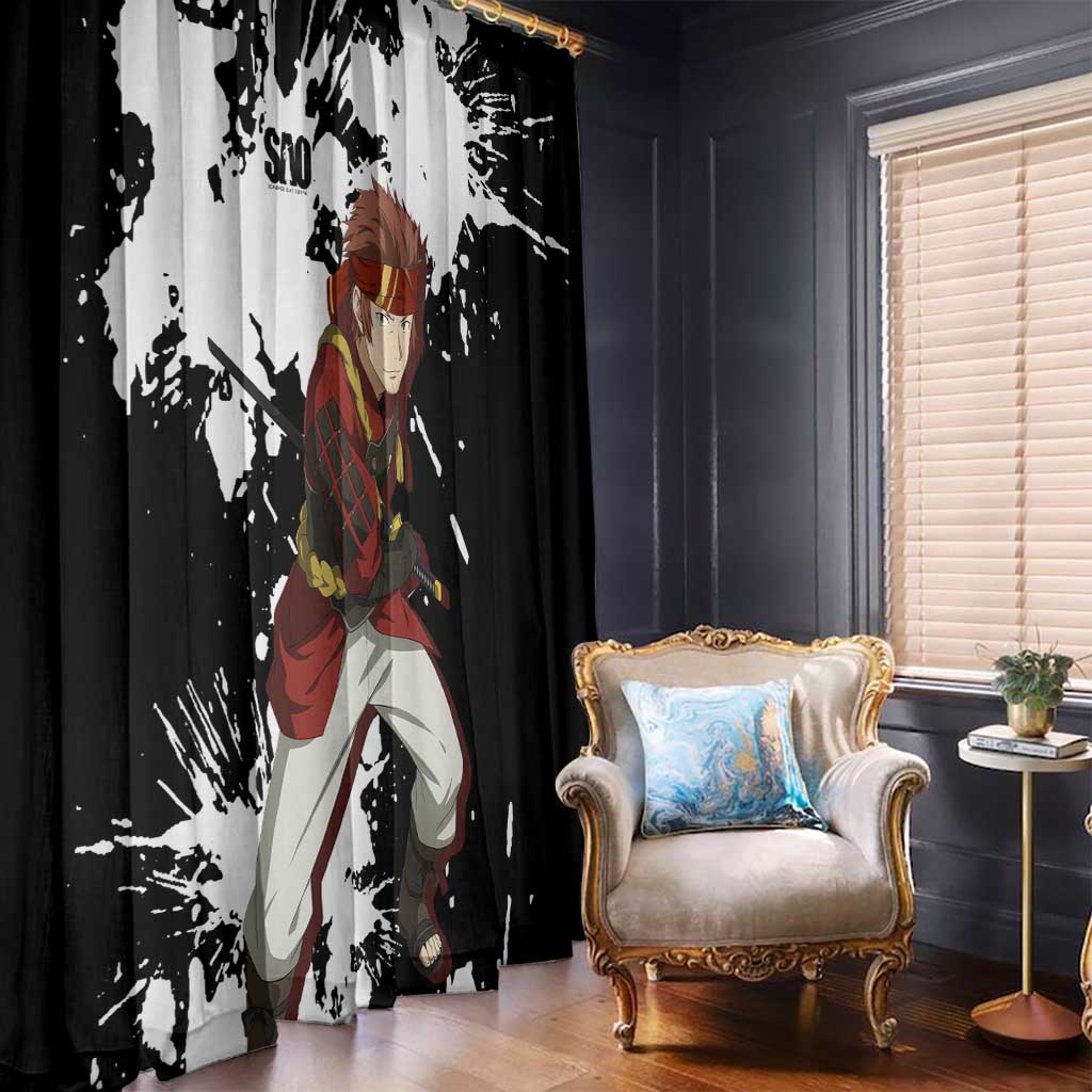 Klein - Sword Art Online Window Curtain Anime Style