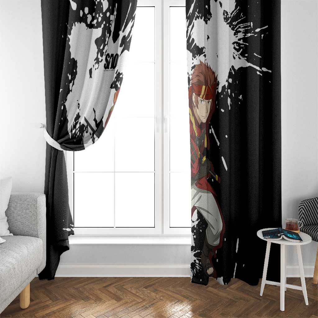Klein - Sword Art Online Window Curtain Anime Style
