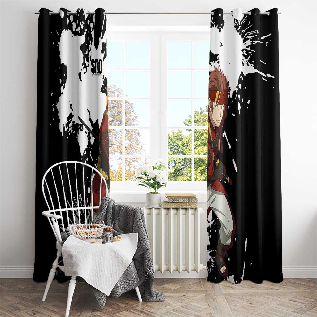 Klein - Sword Art Online Window Curtain Anime Style