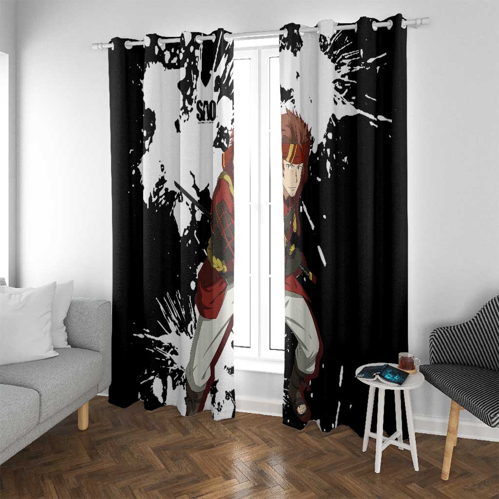 Klein - Sword Art Online Window Curtain Anime Style